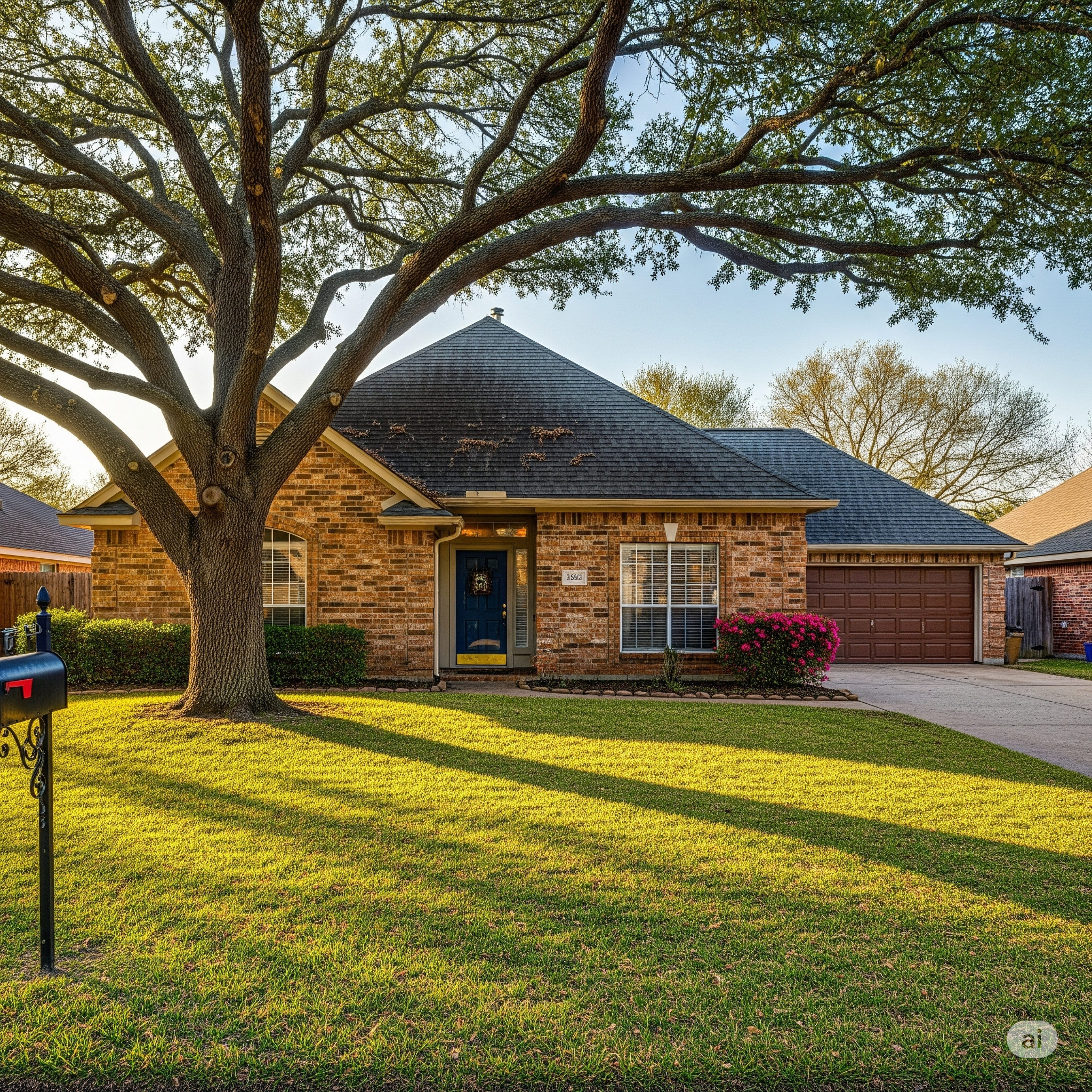 Asphalt shingle roof replacement
